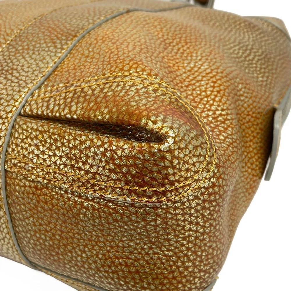 Fendi Boston Bag 8BL096 Orange Light gray